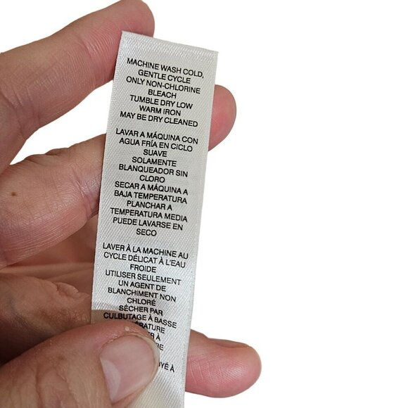 Chicos size 0 XS Half Sleeve Blush Pink Boat Neck‎ Model Spandex Neutral Cottage - Picture 6 of 9